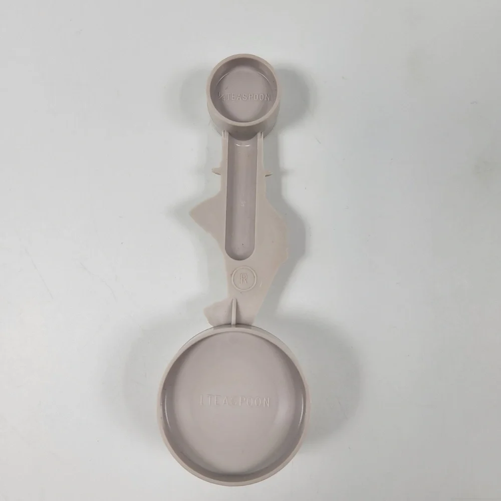 VTG Planters Mr Peanut Gray Measuring Scoop Spoon Tsp Tbsp Kitchenware‎ 1950s